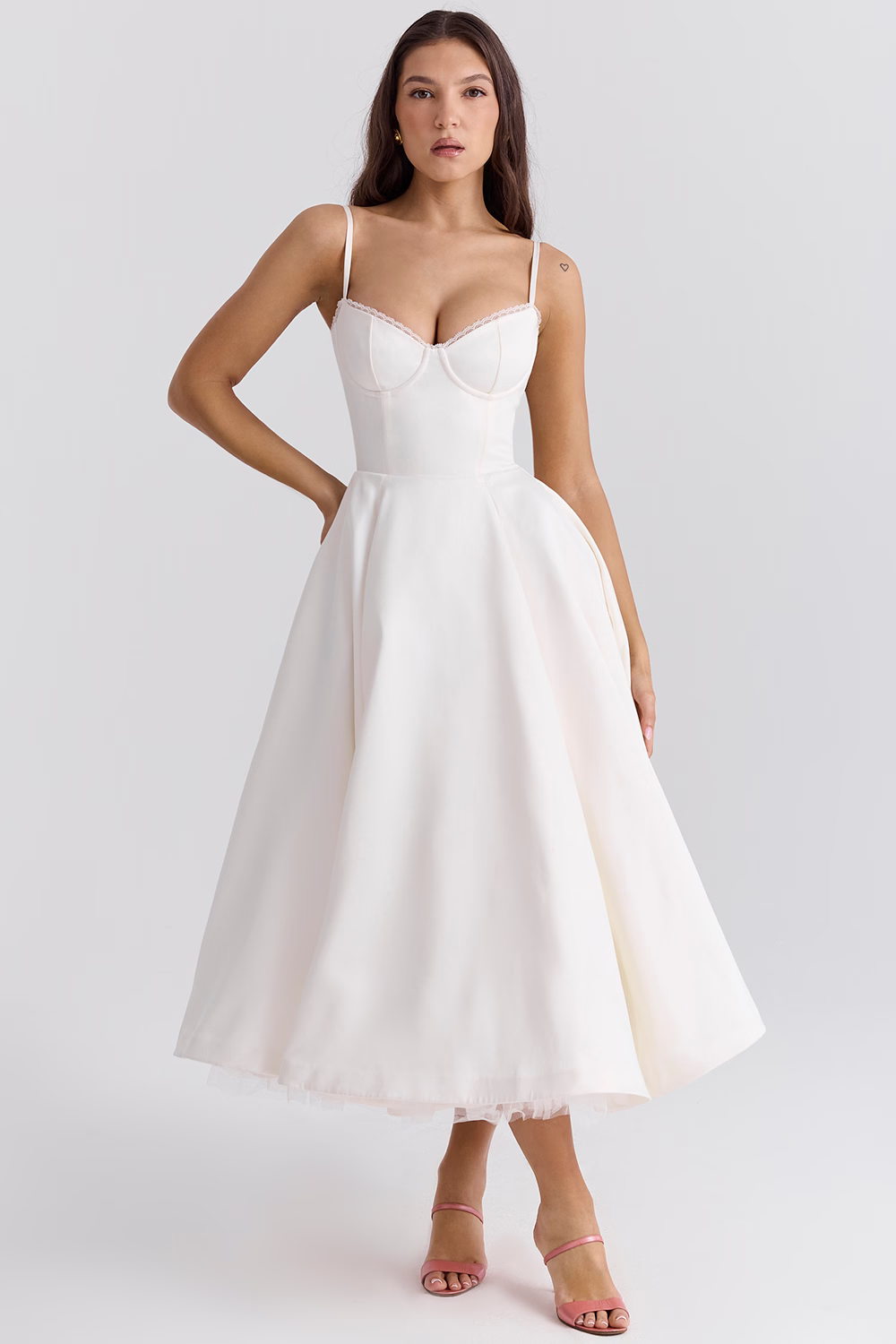 Lucia | Women’s Elegant Wedding Guest Midi Dress 7
