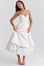 Lucia | Women’s Elegant Wedding Guest Midi Dress 8
