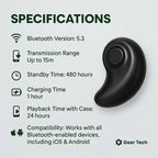 LumaSleep Wireless Sleep Headphones with Bluetooth 5.3 4