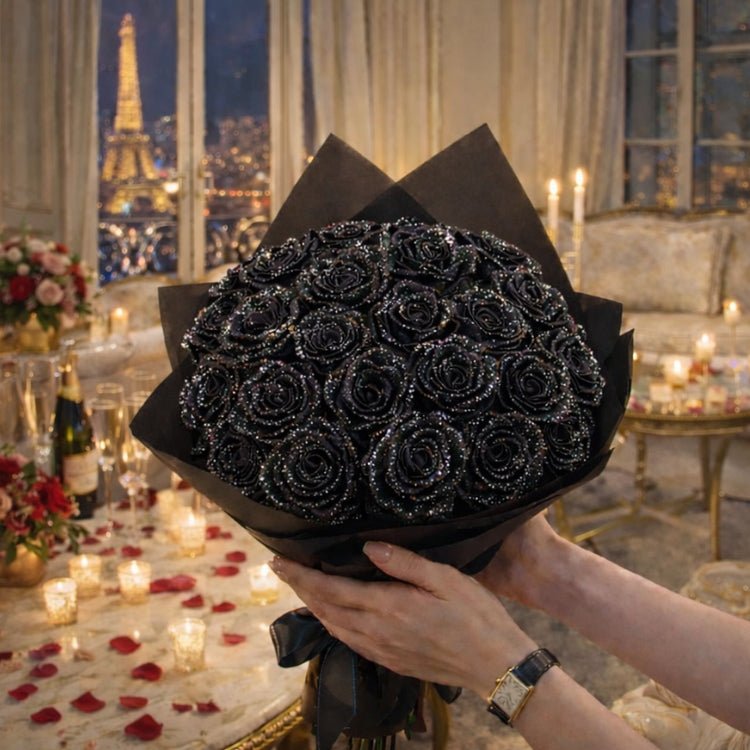 Luxury Handmade Sparkle Rose Bouquet – The Ultimate Valentine’s & Anniversary Gift Romantic Gift for Girlfriend, Wife & Valentine's Day 16