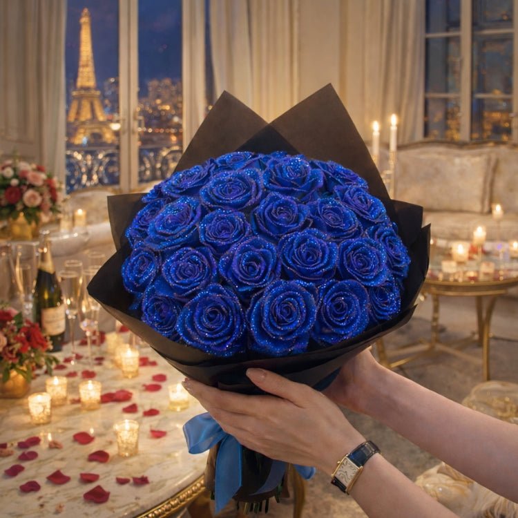 Luxury Handmade Sparkle Rose Bouquet – The Ultimate Valentine’s & Anniversary Gift Romantic Gift for Girlfriend, Wife & Valentine's Day 3