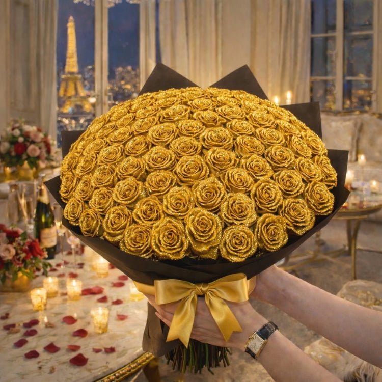 Luxury Handmade Sparkle Rose Bouquet – The Ultimate Valentine’s & Anniversary Gift Romantic Gift for Girlfriend, Wife & Valentine's Day 7