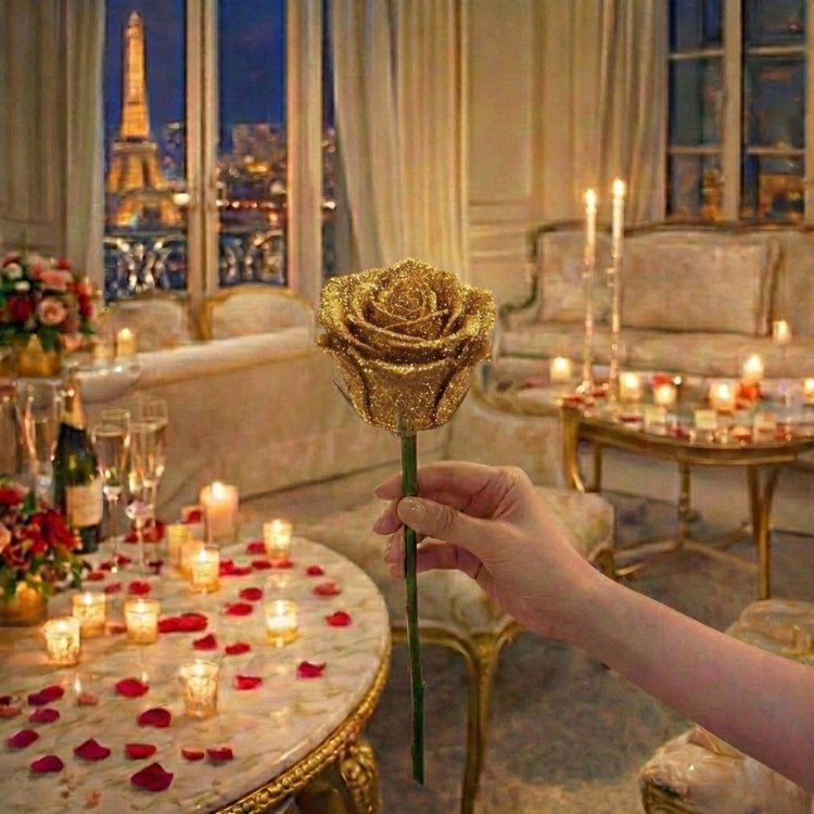 Luxury Handmade Sparkle Rose Bouquet – The Ultimate Valentine’s & Anniversary Gift Romantic Gift for Girlfriend, Wife & Valentine's Day 8