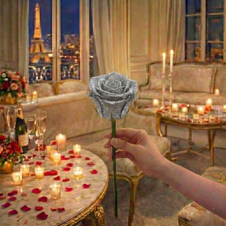 Luxury Handmade Sparkle Rose Bouquet – The Ultimate Valentine’s & Anniversary Gift Romantic Gift for Girlfriend, Wife & Valentine's Day 9