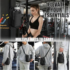 Magnetic Sports Bag – Compact Gym Bag with Bottle Pocket & Storage Compartments 5