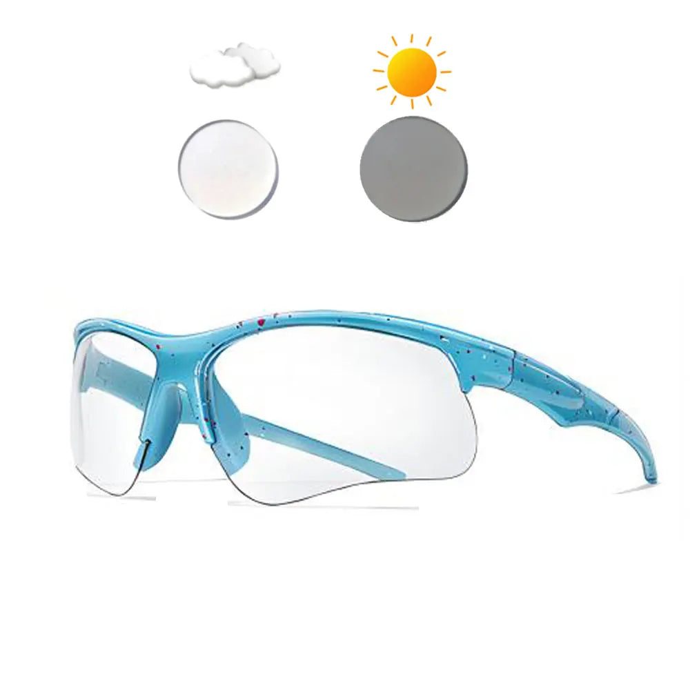 Meekleurende Zonnebril voor Fietsen en Outdoor Activiteiten, Unisex, Winddicht 3