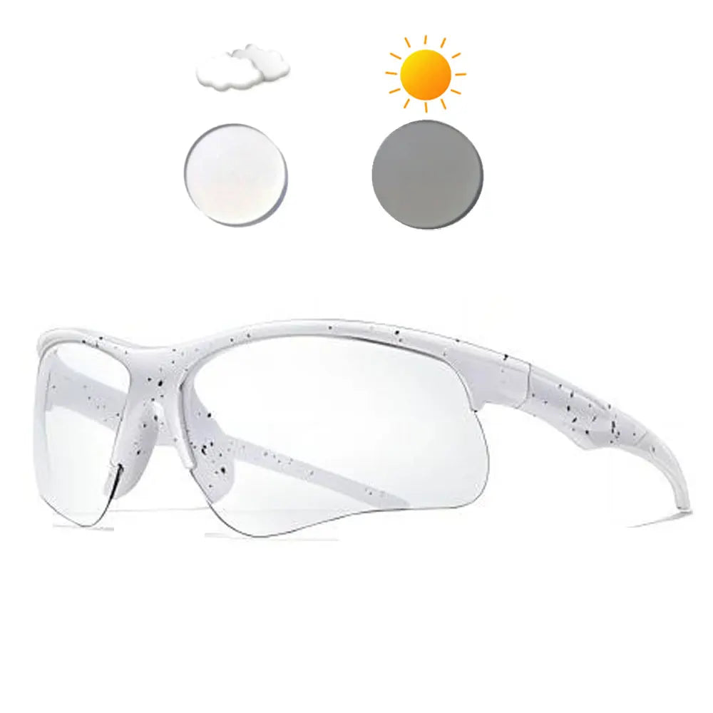 Meekleurende Zonnebril voor Fietsen en Outdoor Activiteiten, Unisex, Winddicht 4