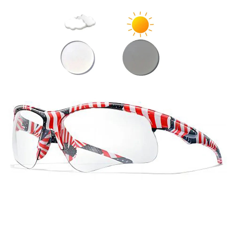 Meekleurende Zonnebril voor Fietsen en Outdoor Activiteiten, Unisex, Winddicht 5