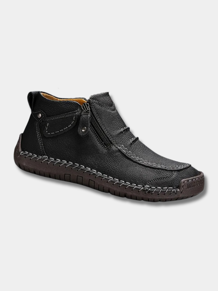 Men's Orthopedic Ankle Boot with Side Zip 1