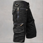 Men's Tactical Cargo Shorts with Multi-Pocket Storage 0