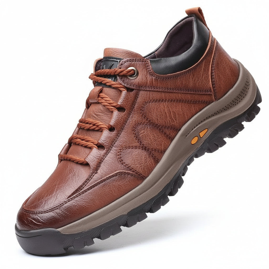 Mens Walking Shoes Orthopedic Waterproof Arch Support 7