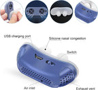 Portable Airflow Device – Compact, Silent Micro Air-Pump with Comfortable Nose Design
