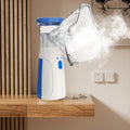 Mini Facial Steamer | Rechargeable Silent Mesh Nebulizer for Face Hydration & Skin Care, White 0