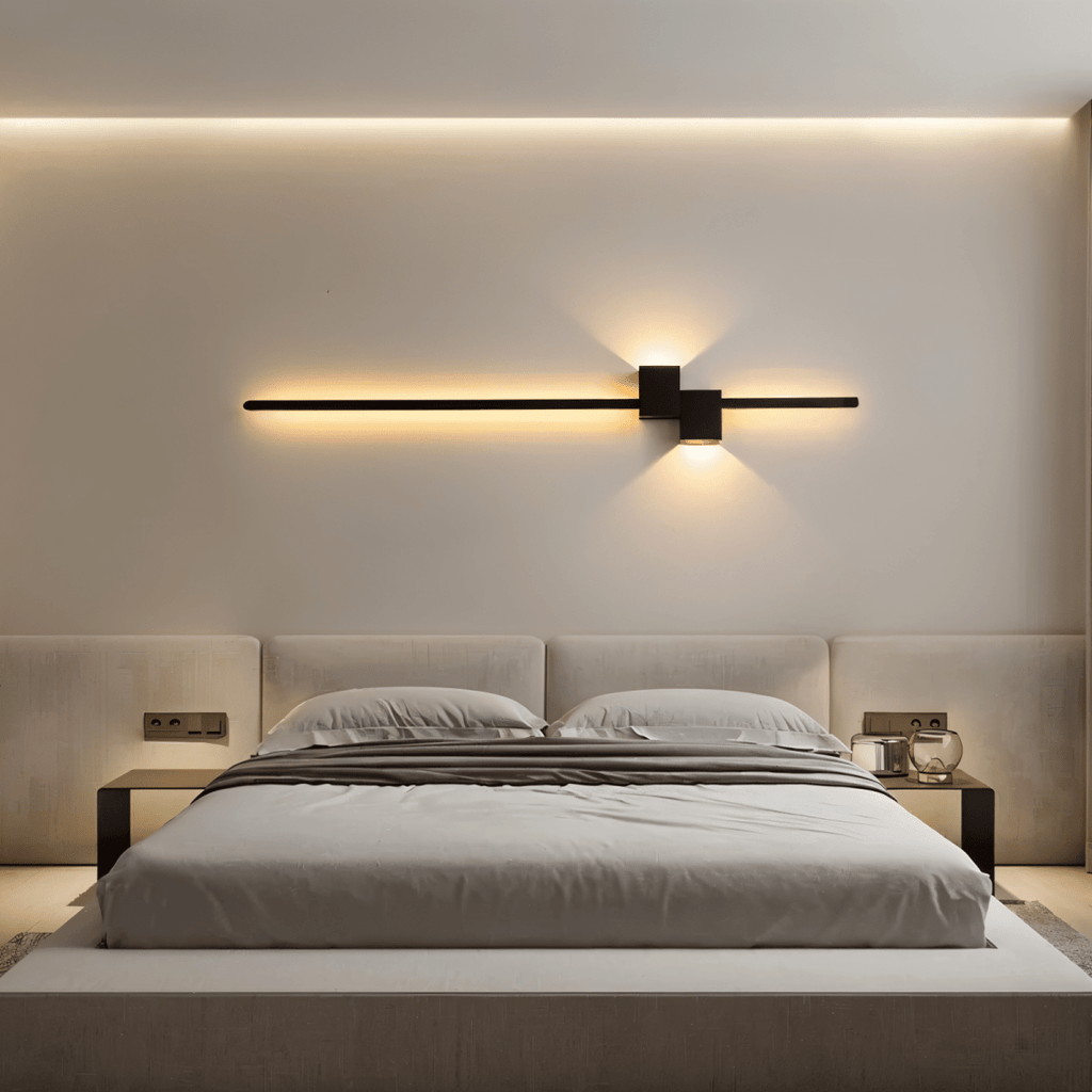 LED Wall Light – Linear Minimal Design, Soft Indirect Glow & Modern Metal Build