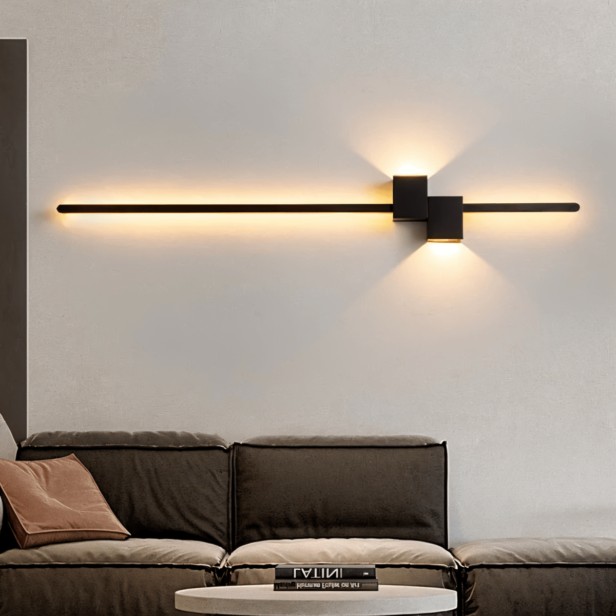 LED Wall Light – Linear Minimal Design, Soft Indirect Glow & Modern Metal Build