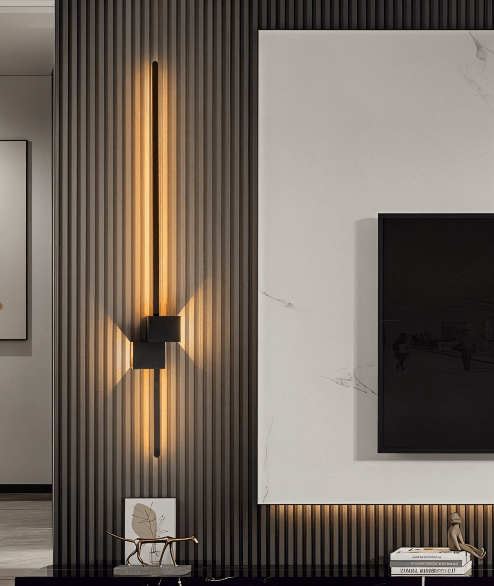 LED Wall Light – Linear Minimal Design, Soft Indirect Glow & Modern Metal Build