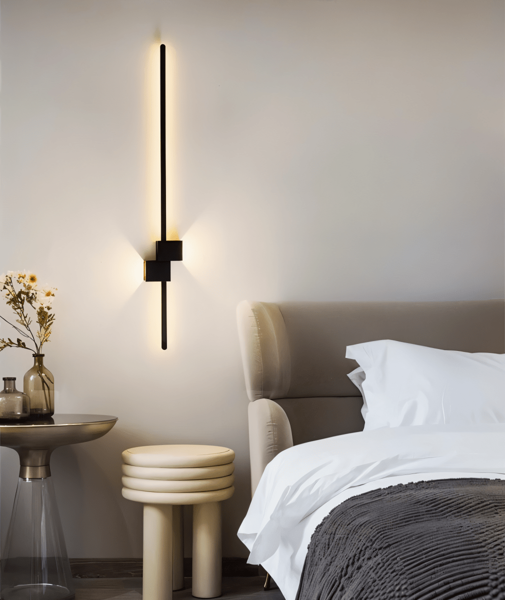 LED Wall Light – Linear Minimal Design, Soft Indirect Glow & Modern Metal Build
