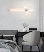 LED Wall Light – Linear Minimal Design, Soft Indirect Glow & Modern Metal Build