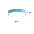 Moderne LED Plafondlamp Abstract Scandinavisch Design 7
