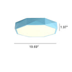 Moderne LED Plafondlamp Abstract Scandinavisch Design 8