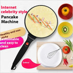 Multifunctional Electric Crepe & Spring Roll Maker — 600W Baking Pan 2