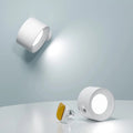 Multifunctionele Draadloze Wandlamp Oplaadbaar & Dimbaar met 360° Rotatie 0