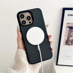 NFC E-Ink Round Display Case for iPhone 13-17 Pro Max 5