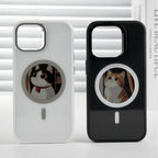 NFC E-Ink Round Display Case for iPhone 13-17 Pro Max 6