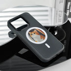NFC E-Ink Round Display Case for iPhone 13-17 Pro Max 8
