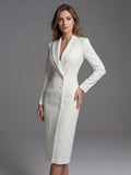 Natalie | Tailored Midi Blazer Dress 1
