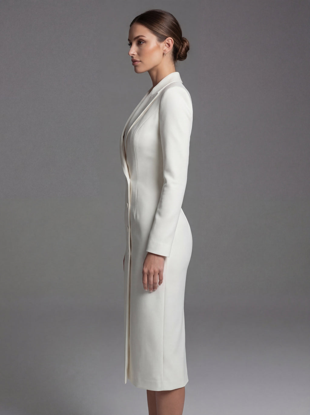 Natalie | Tailored Midi Blazer Dress 3