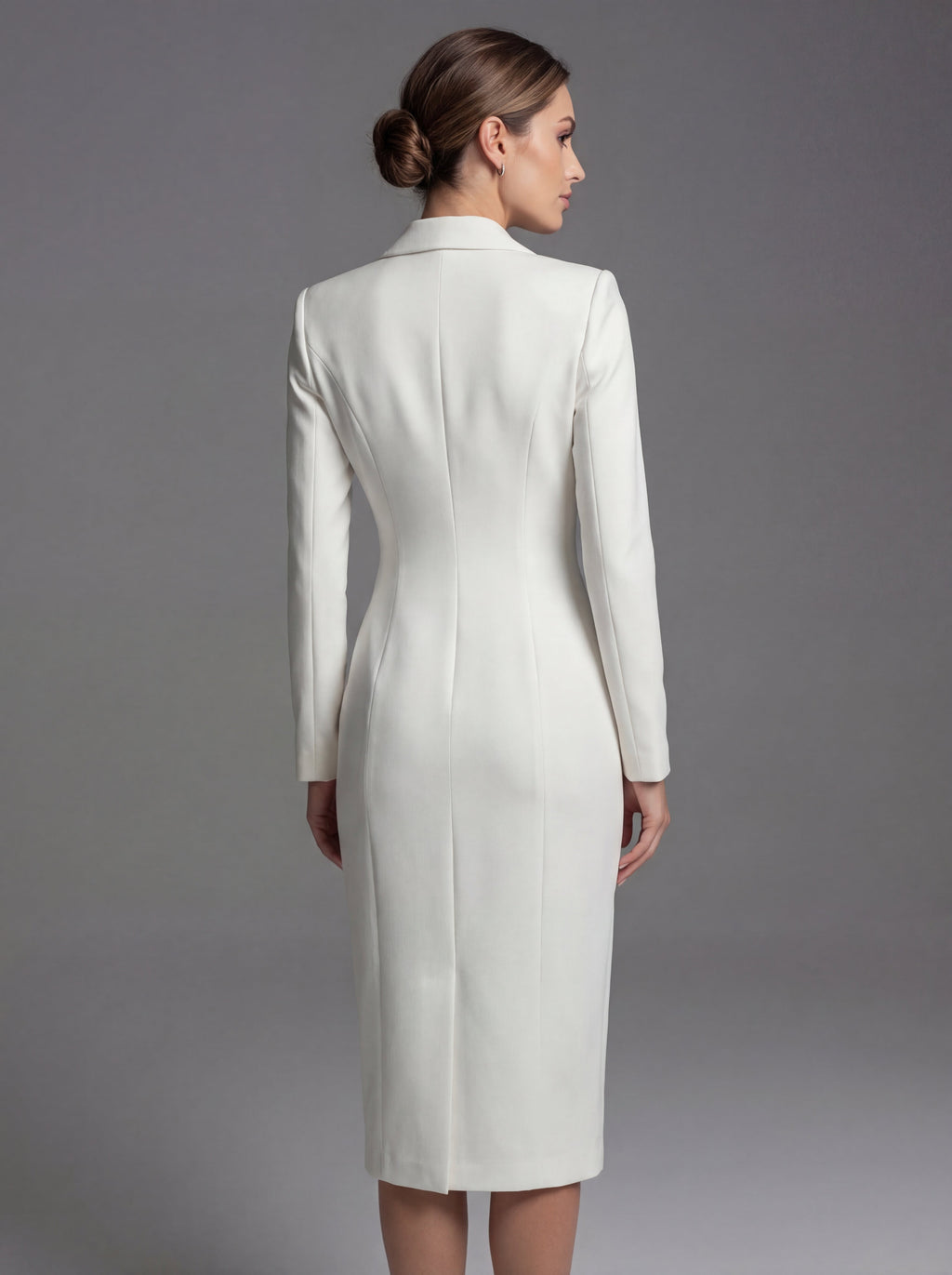 Natalie | Tailored Midi Blazer Dress 4