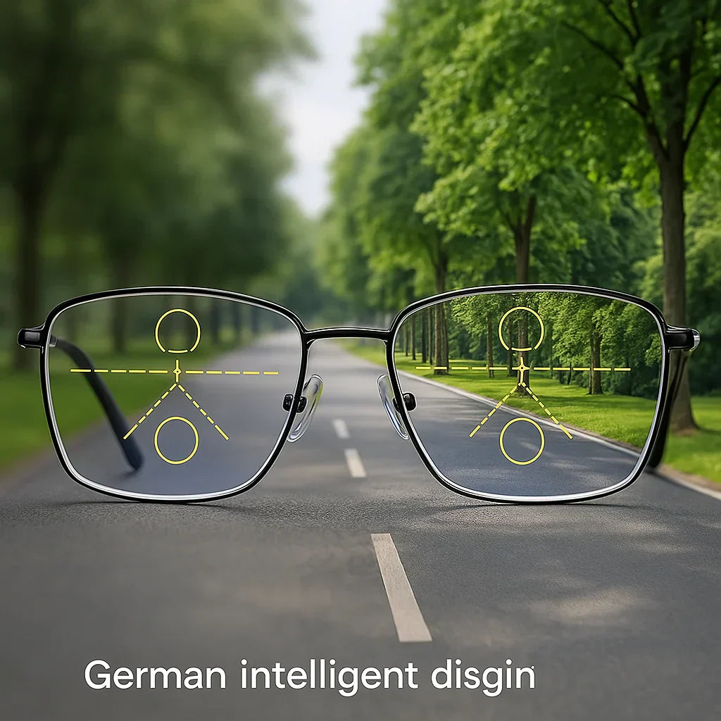 Niki | Progressive Multifocal Glasses for Clear Vision - German intelligent design for everyday use 1
