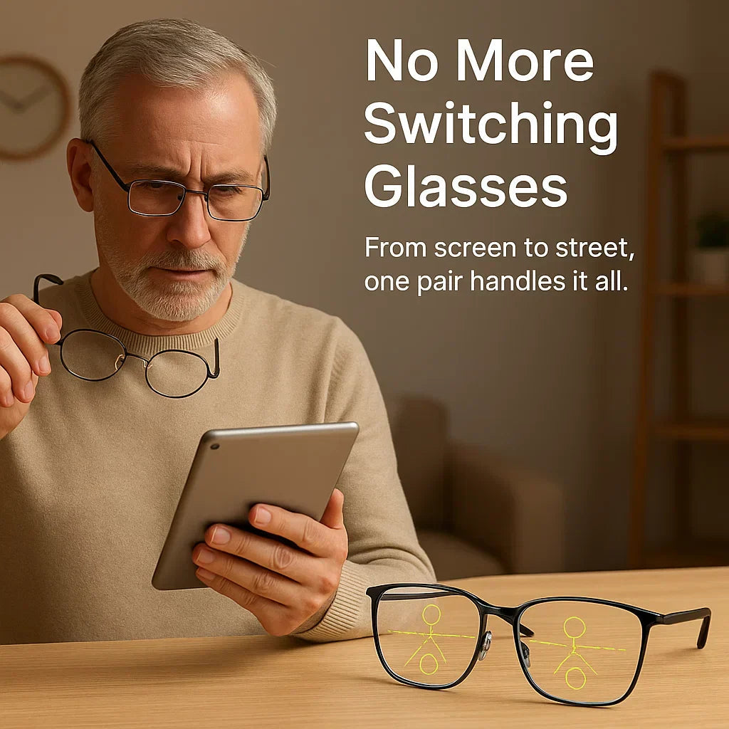 Niki | Progressive Multifocal Glasses for Clear Vision - German intelligent design for everyday use 3