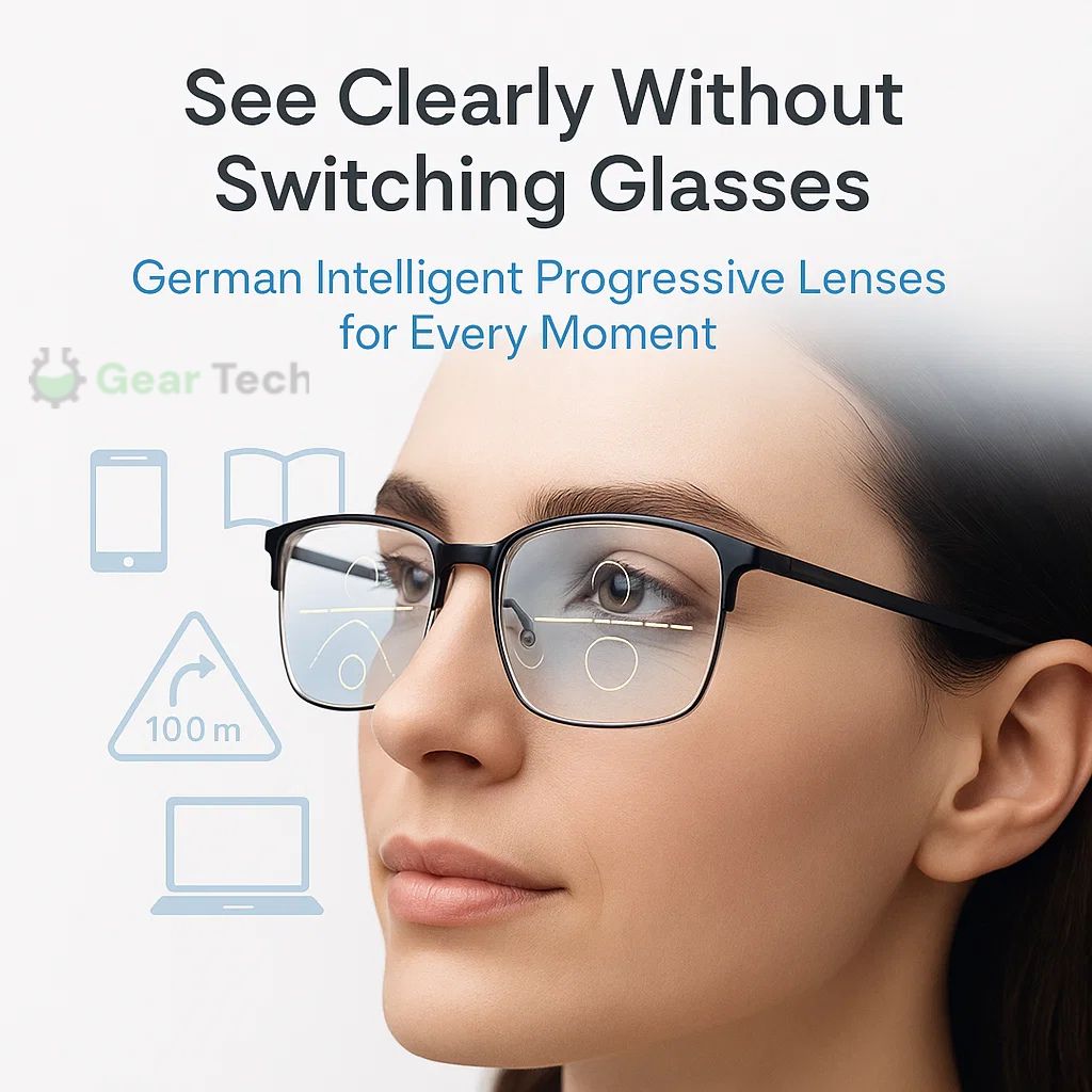 Niki | Progressive Multifocal Glasses for Clear Vision - German intelligent design for everyday use 8