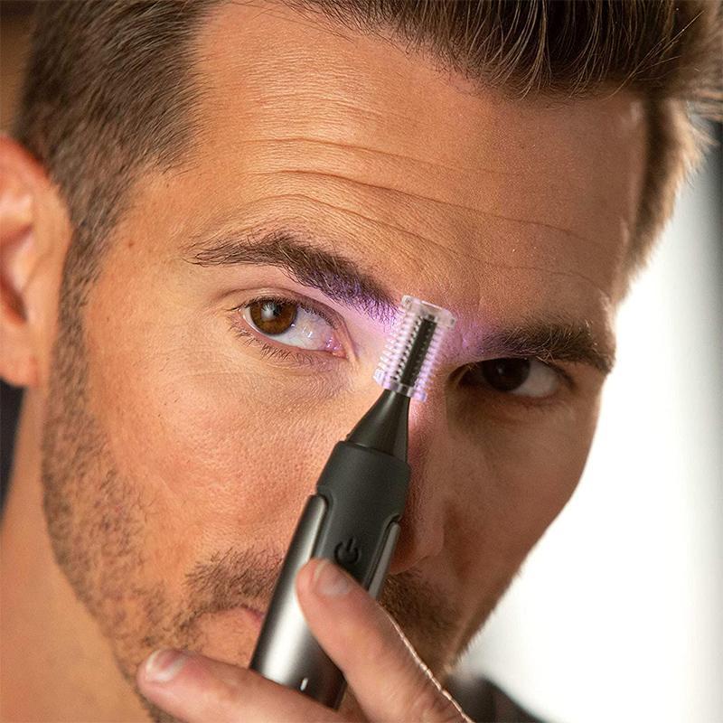 Niki | Ultra-thin Precision Trimmer | Micro-Oscillation Blades | Titanium Stainless Steel Technology | Integrated LED Lighting | Ergonomic Design 7