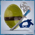 Ninja Speelset – Schild en Accessoires, BPA Vrij Plastic, Fantasierijk Spel 0