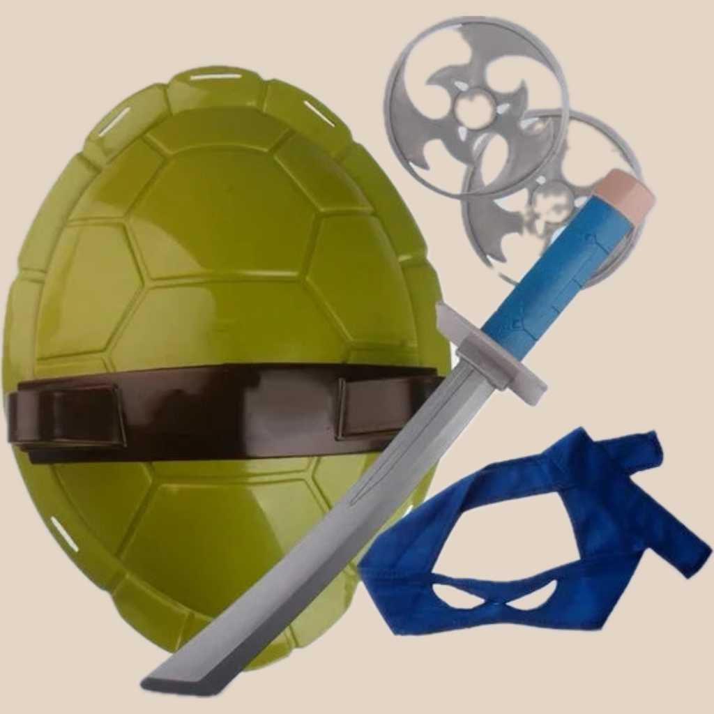Ninja Speelset – Schild en Accessoires, BPA Vrij Plastic, Fantasierijk Spel 1