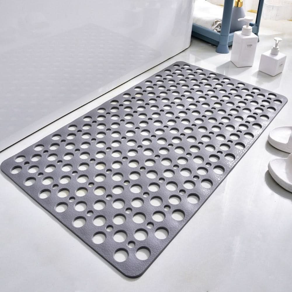 Non-Slip Shower Mat | Suction Cup Base with Quick Drain Design 0