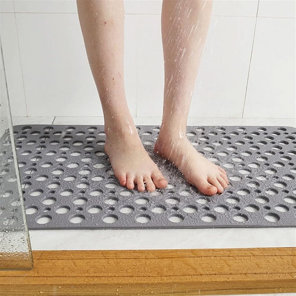 Non-Slip Shower Mat | Suction Cup Base with Quick Drain Design 5