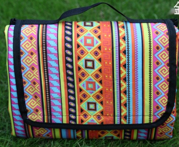 Outdoor deken – Waterdichte picknickdeken met etnisch design voor kamperen en uitstapjes. 10