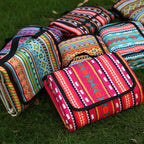 Outdoor deken – Waterdichte picknickdeken met etnisch design voor kamperen en uitstapjes. 2