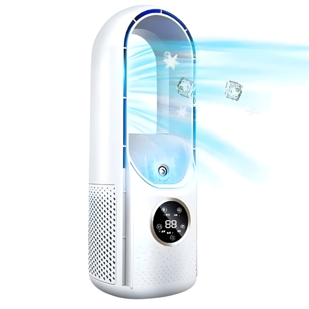 Portable Air Conditioner – Quiet Bladeless Cooling & Compact Design 0