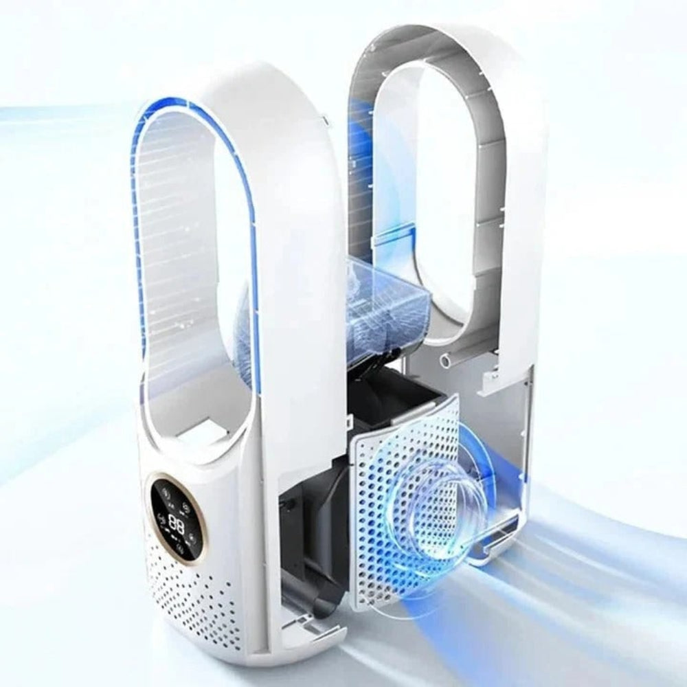 Portable Air Conditioner – Quiet Bladeless Cooling & Compact Design 2
