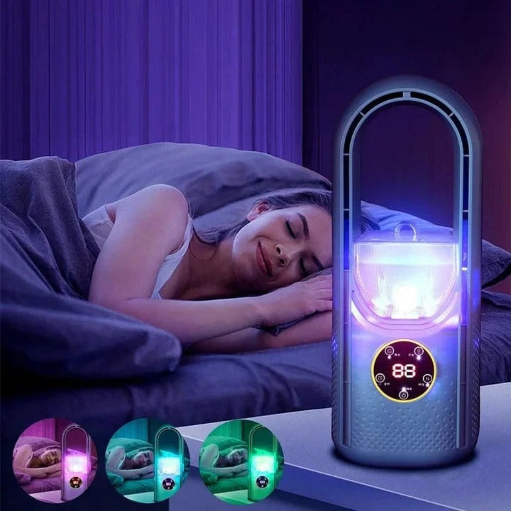 Portable Air Conditioner – Quiet Bladeless Cooling & Compact Design 3