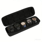 Portable Watch Box for Men - Travel Case Organizer with Anti-Move Storage 4