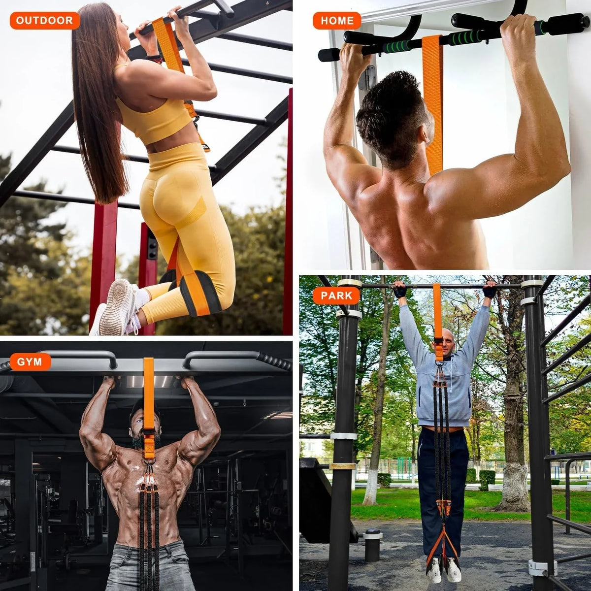 Pull-up assistance band with double foot system | Kalsten 6