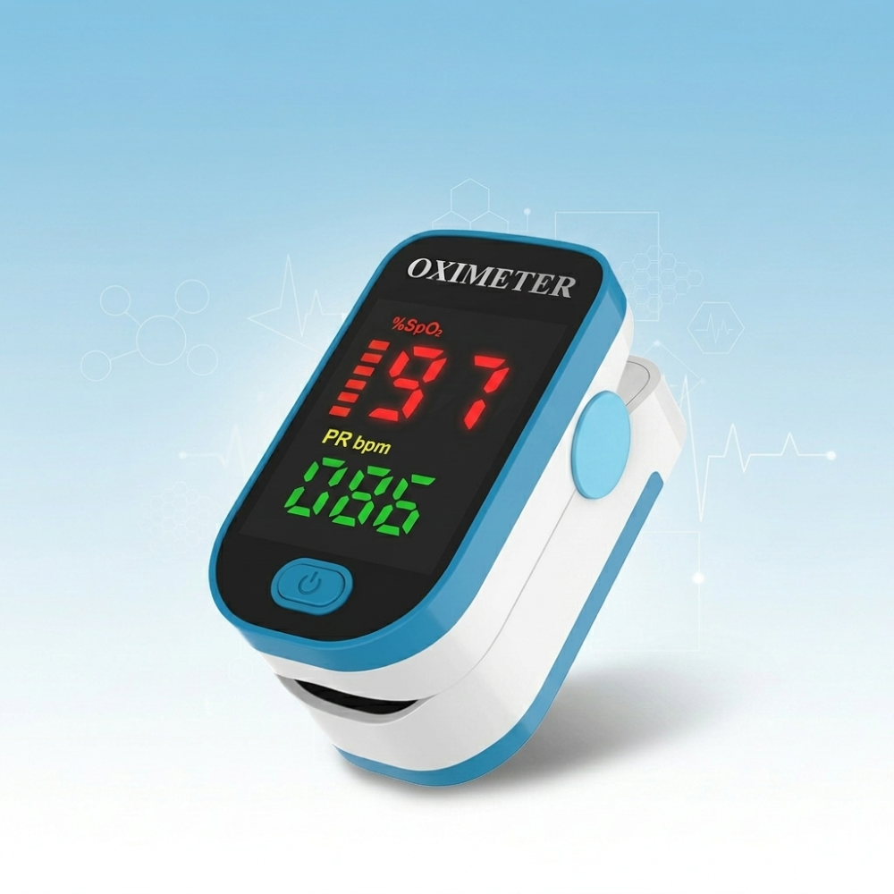 Pulse Oximeter Finger Non Invasive Oxygen Monitor Device 3