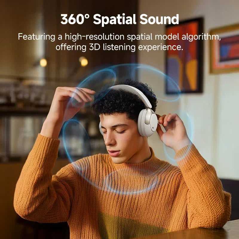Wireless Headphones – 50 dB Noise Cancelling with Hi-Res LDAC Audio