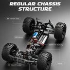 RC Off-Road Monstertruck - 4x4 Off-Road Op afstand bestuurbare auto 6